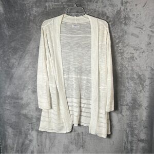 Croft & Barrow Cream Women's Cardigan
